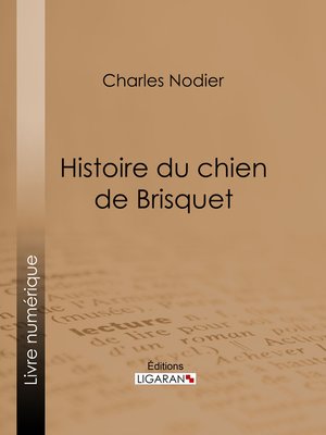 cover image of Histoire du chien de Brisquet